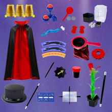 Carica l'immagine nel visualizzatore di Gallery, Heyzeibo Giochi di Magia, Kit di Magia con Istruzioni per Ogni Trucco per Bambini di 6 7 8 9 10 11 12 Anni, Costume da M