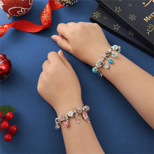 Carica l'immagine nel visualizzatore di Gallery, Calendario Avvento Braccialetti 2024, Calendario Avvento Gioielli 24 Giorni di Natale Conto Alla Rovescia Calendario Dell'avvento Fai da te Bracciale Fare Kit 22 Perline con Ciondoli 2 Braccialetti