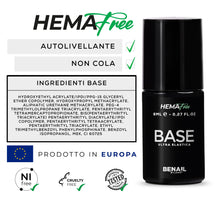 Carica l&#39;immagine nel visualizzatore di Gallery, Benail | Gel Unghie Ricostruzione, Kit preparatori e sigillante Primer Unghie Gel, Base Smipermanente, Top Coat Semipermanente per Smalto Semipermanente, Gel Unghie, Gel Ricostruzione Unghie