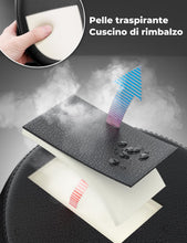 Carica l'immagine nel visualizzatore di Gallery, oasser Poggiatesta Auto Bambini e Adulti 360° Regolabile Supporto per Collo e Testa CA1 Nero
