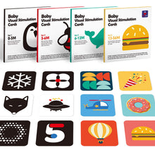 Carica l'immagine nel visualizzatore di Gallery, hahaland Flash Card Montessori Neonato 0 3 6 Mesi, Giochi Neonato 0-3 Mesi