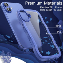 Carica l'immagine nel visualizzatore di Gallery, JETech Cover Ondulata per iPhone 16, Blu Oltremare