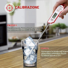Carica l'immagine nel visualizzatore di Gallery, TempPro IPX6 Impermeabile Digitale Termometro da Cucina con Sonda Lunga