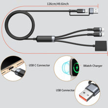 Carica l'immagine nel visualizzatore di Gallery, Cavo di ricarica USB C 60W Cavi da USB-C a doppio USBC for iPhone e i Watch