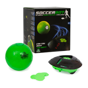 Giochi Preziosi SoccerBot - Pallone da Calcio Smart e Bot Interattivo, 3 Velocità, Giochi in Casa, Pallone per Bambini e Ragazzi, Allenamento Calcio, Gioco per Bambini dai 4 Anni