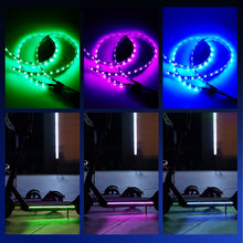 Carica l'immagine nel visualizzatore di Gallery, Luce Striscia LED, Luci Striscia LED Pieghevole Scooter Elettrico Impermeabile SUNJULY Per Xiaomi M365 Per la Decorazion