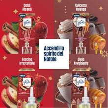 Carica l'immagine nel visualizzatore di Gallery, Glade Diffusore a Bastoncini, Twinkling Apple &amp; Cinnamon, (3x50 ml)