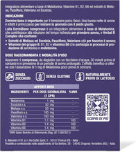 Carica l'immagine nel visualizzatore di Gallery, Laila DormiBene Compresse, Integratore per dormire con Melatonina + Erbali