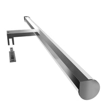 Carica l'immagine nel visualizzatore di Gallery, Lampada per specchio a LED 600 mm Lampada a sospensione 230V Lampada Bagno cromata, selezione: 600 mm, bianco neutro