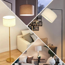 Carica l'immagine nel visualizzatore di Gallery, EFUTURETIME E14/E27 Paralume in Tessuto H20 × Ø 30cm Beige