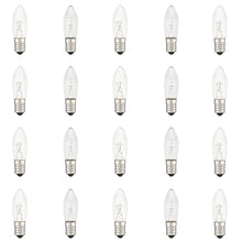 Carica l'immagine nel visualizzatore di Gallery, 20 lampadine di ricambio E10, per archi e catene luminose, 12 V 3 W, 2700 K (12 V)