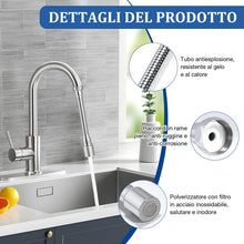 Carica l'immagine nel visualizzatore di Gallery, 2 Pezzi Rubinetto Da Cucina Con Aeratore,2 Modalità, Accessori per Rubinetti, Accessorio per Rubinetto Rotante a 360 Gra