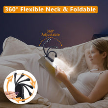 Carica l'immagine nel visualizzatore di Gallery, Lampada da Lettura a Morsetto Lampada Libro USB-C Ricaricabile