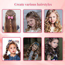 Carica l'immagine nel visualizzatore di Gallery, Regalo Bambina 5 6 7 8 9 10 Anni, Kit Gemme Capelli Giochi Bambina 4-10 Anni Femmina, Lavoretti Creativi per Bambini, Re