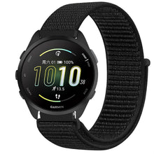 Carica l'immagine nel visualizzatore di Gallery, GIOPUEY Nylon Cinturini Compatibile con Garmin Forerunner 165, 20mm Traspirante Sport Loop Cinturino in Morbido Nylon In