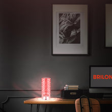 Carica l'immagine nel visualizzatore di Gallery, BRILONER - Lampada da comodino a batteria, lampada LED RGB con telecomando, lampada da tavolo in cristallo touch, lampad