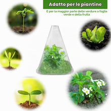 Carica l'immagine nel visualizzatore di Gallery, KAHEIGN 20 Pezzi Campane per Piante da Giardino, 22CM x 19CM Copertura per Campana per Piante in Plastica Mini Serra Riu