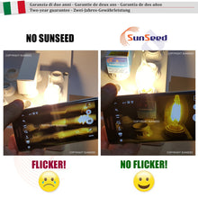 Carica l'immagine nel visualizzatore di Gallery, SUNSEED 4x Lampadina E27 Filamento LED 13W Goccia A66 1800 Lm Luce Calda 2700K, 115W Equivalente