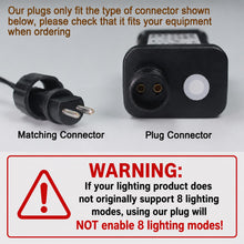 Carica l'immagine nel visualizzatore di Gallery, Yowin Trasformatore Luci di Natale 24V 6W AC Alimentatore