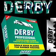 Carica l'immagine nel visualizzatore di Gallery, Derby Lamette da Barba Professional - 100 Unità