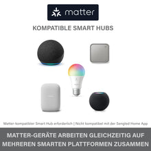 Carica l&#39;immagine nel visualizzatore di Gallery, Lampadina LED smart Sengled (E27), abilitata per Matter i Alexa, multicolore, equivalente a 60 W, 800 LM, abbinamento istantaneo, compatibile con Matter richiesta, 2,4 GHz, Wi-Fi, confezione da 1