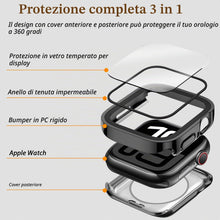 Carica l'immagine nel visualizzatore di Gallery, Amizee 2 in 1 Cover [2 Pezzi] Compatibile con Apple Watch Series 11/10 46mm con Vetro Temperato, PC Rigido Copertura Com