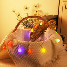Carica l'immagine nel visualizzatore di Gallery, AGOTD - Ghirlanda di 40 lampadine a LED, 5 m, funzionamento a batteria, impermeabile, ideale per la decorazione di camer