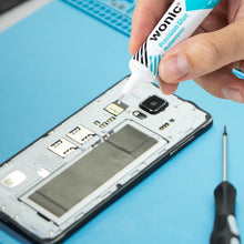 Carica l'immagine nel visualizzatore di Gallery, WONIC® Precision Glue 15g | Colla speciale per la sostituzione degli schermi di smartphone, tablet e smartwatch | trasparente | flessibile | resistente all'acqua | antivibrante | punta metallica |