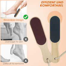 Carica l'immagine nel visualizzatore di Gallery, Rseuphiee 2 Pezzi Raspa Piedi Professionale, Lima per Piedi Doppia Superficie Pedicure, Grossolana e Fine Leviga Talloni