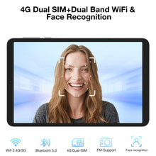 Carica l&#39;immagine nel visualizzatore di Gallery, DOOGEE T20 MINI Tablet Android 14, Tablet 8 Pollici, Widevine L1, 9 GB+128 GB/TF 1TB, T606, 5060mAh, Tablet in Offerta, 5G WiFi, 13MP+5MP, Tablet 4G LTE/OTG/GPS/BT 5.0/Gaming Tablet, Tablet Con SIM