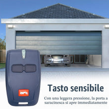 Carica l'immagine nel visualizzatore di Gallery, 2 telecomandi da 433MHz per apriportone BFT, sostitutivi per telecomando BFT Mitto 2, telecomando per garage a 2 canali 