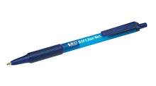 Carica l'immagine nel visualizzatore di Gallery, BIC Soft FeelClic Grip Penna a Sfera, a Scatto, Punta Media da 1,0mm, Confezione da 12 Pezzi, Colore Blu