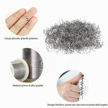 Carica l'immagine nel visualizzatore di Gallery, Graffette sSaldatura Plastica, 1000 Pezzi Pezzi Saldatore per Plastica da 0,8 MM e 0,6 MM, Graffette per Plastica in Acc