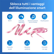 Carica l'immagine nel visualizzatore di Gallery, Philips Smart Lighting Striscia LED soffitto RGB, 5 m