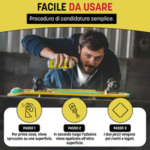 Carica l'immagine nel visualizzatore di Gallery, Wolfix Colla Cianoacrilica con Attivatore - 50g+200ml – Super Attack Professionale per Plastica, Legno, Metallo – Colla 