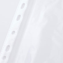Carica l'immagine nel visualizzatore di Gallery, D.RECT | Buste Perforate Trasparenti | Formato A4 | 45 Micron | Confezione da 100 Unità | Busta Forata| Lucide, Finitura liscia | Tasche in Polipropilene