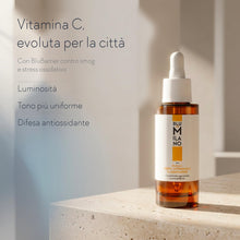 Carica l'immagine nel visualizzatore di Gallery, BluMilano Siero Vitamina C Viso con BluBarrier - Illuminante e Antiossidante con Niacinamide - 95% Origine Naturale e Bi
