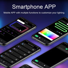 Carica l'immagine nel visualizzatore di Gallery, TV LED luci 3M cambiando sincrono con TV immagine TV retroilluminazione TV con sensore AR musica sincronizzazione App RG