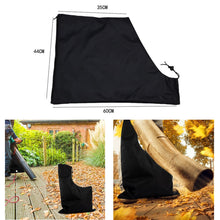 Carica l&#39;immagine nel visualizzatore di Gallery, Borsa per Soffiare le Foglie, Sacchetto Per Aspirafoglie, Sacchetto Per Foglie Con Cordino, Sacco di Raccolta per soffiatore di Foglie, Aspirafoglie Borsa Conservazione per Giardino Cortile (nero)