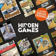 Carica l'immagine nel visualizzatore di Gallery, Hidden Games Luogo del Reato - Un piano perfetto - Italiano - Gioco investigativo realistico ed emozionante, tipo Escape Room da tavolo