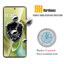 Carica l'immagine nel visualizzatore di Gallery, WFTE [2-Pezzi Vetro Temperato per Motorola Moto G86 Pellicola Protettiva [Durezza 9H][ Anti graffio][Anti-Impronte][Senz