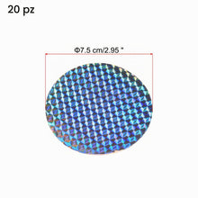 Carica l'immagine nel visualizzatore di Gallery, PATIKIL Uccello Spavento Riflettente Dispositivi, 20pz Autoadesivo Keep Uccello Away Guida Riflettore per Balcone Finest