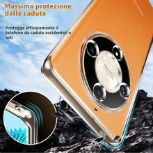Carica l'immagine nel visualizzatore di Gallery, Captor Cover Honor Magic 6 Lite, Custodia Trasparente in Silicone TPU Morbido, Sottile, Anti-Graffio, Protezione Fotocam