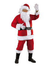 Carica l'immagine nel visualizzatore di Gallery, Rubies Costume Babbo Natale Deluxe adulti, Vestito completo e parruca con barba, Taglia Unica, Ufficiale Rubies per Natale, Feste, Carnivale, Cosplay