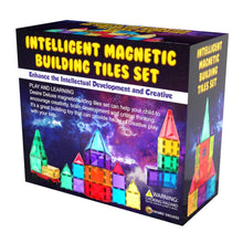 Carica l'immagine nel visualizzatore di Gallery, Desire Deluxe Set tessere magnetiche - Gioco Educativo per bambini e bambine - Età 3 4 5 6 7 anni - Impara con le costruzioni - 57 pz