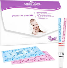 Carica l'immagine nel visualizzatore di Gallery, Easy@Home Test Ovulazione, Accuratezza Oltre il 99.8%, Monitoraggio Attendibile del Ciclo e del Periodo Fertile, Alimentata da gratuita Italiana APP Premom(iOS &amp; Android) (20 LH + 5 HCG)