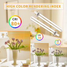 Carica l'immagine nel visualizzatore di Gallery, Lampada Fluorescente Compatta CFL G23 2 Pin 9W, Bianco Caldo 2700K, 720LM