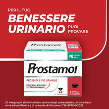 Carica l'immagine nel visualizzatore di Gallery, Prostamol, Integratore Prostata e Vie Urinarie, con Serenoa repens, 90 caps