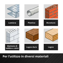 Carica l'immagine nel visualizzatore di Gallery, Einhell L-CASE 40 pezzi set di inserti e punte