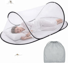 Carica l'immagine nel visualizzatore di Gallery, Zanzariera, 200 x 80 x 56 cm, Zanzariera Pop-Up, Tenda Da Campeggio Portatile E Tenda Protettiva Contro Gli Insetti Per 